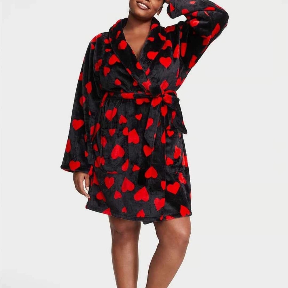 Victoria Secret Plush Robe size XL/XXL NWT - Picture 2 of 6